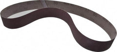 3M - 2" Wide x 48" OAL, 80 Grit, Aluminum Oxide Abrasive Belt - Aluminum Oxide, Medium, Coated, X Weighted Cloth Backing, Series 341D - USA Tool & Supply