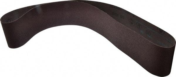 3M - 4" Wide x 54" OAL, 60 Grit, Aluminum Oxide Abrasive Belt - Aluminum Oxide, Medium, Coated, X Weighted Cloth Backing, Series 341D - USA Tool & Supply