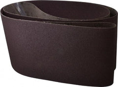 3M - 8" Wide x 107" OAL, 50 Grit, Aluminum Oxide Abrasive Belt - Aluminum Oxide, Coarse, Coated, X Weighted Cloth Backing, Series 341D - USA Tool & Supply