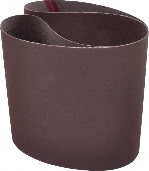 3M - 9" Wide x 48" OAL, 180 Grit, Aluminum Oxide Abrasive Belt - Aluminum Oxide, Very Fine, Coated, X Weighted Cloth Backing, Series 341D - USA Tool & Supply