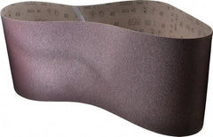 3M - 10" Wide x 70-1/2" OAL, 40 Grit, Aluminum Oxide Abrasive Belt - Aluminum Oxide, Coarse, Coated, X Weighted Cloth Backing, Series 341D - USA Tool & Supply