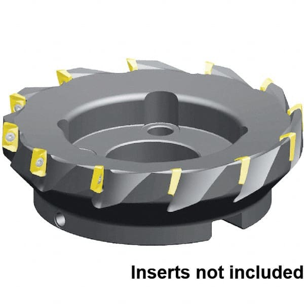 Kennametal - 63mm Cut Diam, 22mm Arbor Hole Diam, Indexable Square-Shoulder Face Mill - USA Tool & Supply
