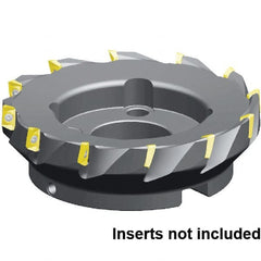 Kennametal - 100mm Cut Diam, 32mm Arbor Hole Diam, Indexable Square-Shoulder Face Mill - USA Tool & Supply