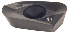 Kennametal - EP1832 GD Grade KCPK30 Carbide Milling Insert - TiN/TiCN/Al2O3 Finish, 0.2165" Thick, 3.2mm Corner Radius - USA Tool & Supply