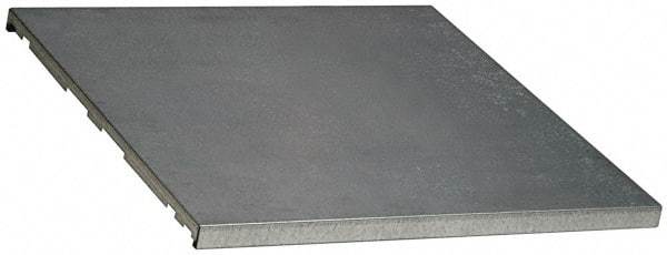 Justrite - 30-3/8 Inch Wide x 1 Inch High, Steel Drum Cabinet Shelf - 29 Inch Deep, Compatible with Justrite 60 Gallon Cabinets - USA Tool & Supply