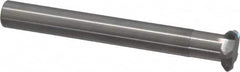 Accupro - 1/2" Cutter Head Diam, 1/32" Flat Width, 2-1/2" OAL, Solid Carbide, Single Right Hand Back Chamfer - USA Tool & Supply