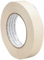 Ability One - 1/2" x 60 Yd White Rubber Adhesive Strapping Tape - Glass Filament Backing, 12 mil Thick - USA Tool & Supply