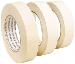 Ability One - 2" Wide x 60 Yd Long White Paper Masking Tape - 5.4 mil Thick - USA Tool & Supply