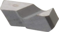 Kennametal - 1094NG Grade K420, 2.39mm Cutting Width Carbide Grooving Insert - 1.91mm Max Depth of Cut, Left Hand, 0.19mm Corner Radius, Uncoated - USA Tool & Supply