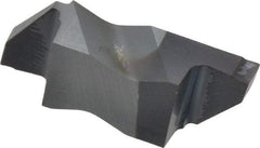 Kennametal - 3094NG K Grade KC5010, 2.39mm Cutting Width Carbide Grooving Insert - 3.81mm Max Depth of Cut, Right Hand, 0.19mm Corner Radius, TiAlN Finish - USA Tool & Supply