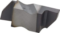 Kennametal - 3094NG Grade KC5010, 2.39mm Cutting Width Carbide Grooving Insert - 3.81mm Max Depth of Cut, Right Hand, 0.19mm Corner Radius, TiAlN Finish - USA Tool & Supply