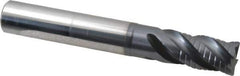 Iscar - 4 Flute Roughing End Mill - 3-1/2" OAL - USA Tool & Supply