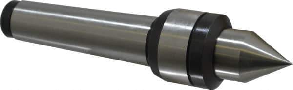 Value Collection - MT4 Taper Shank, Live Center - 2,000 Max RPM, 32mm Point Diam, 200mm Point Length, 700 Lb Max Workpc, Standard Point - USA Tool & Supply