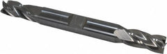 OSG - 11/32", 3/4" LOC, 3/8" Shank Diam, 3-1/2" OAL, 4 Flute, Solid Carbide Square End Mill - Double End, Uncoated, Spiral Flute, 30° Helix, Right Hand Cut, Right Hand Flute, Series 444 - USA Tool & Supply
