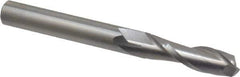 OSG - 5/16", 1-1/8" LOC, 5/16" Shank Diam, 3" OAL, 2 Flute, Solid Carbide Square End Mill - Single End, Uncoated, Spiral Flute, 30° Helix, Centercutting, Right Hand Cut, Right Hand Flute, Series 462 - USA Tool & Supply