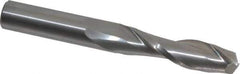 OSG - 1/2", 2" LOC, 1/2" Shank Diam, 4" OAL, 2 Flute, Solid Carbide Square End Mill - Single End, Uncoated, Spiral Flute, 30° Helix, Centercutting, Right Hand Cut, Right Hand Flute, Series 462 - USA Tool & Supply