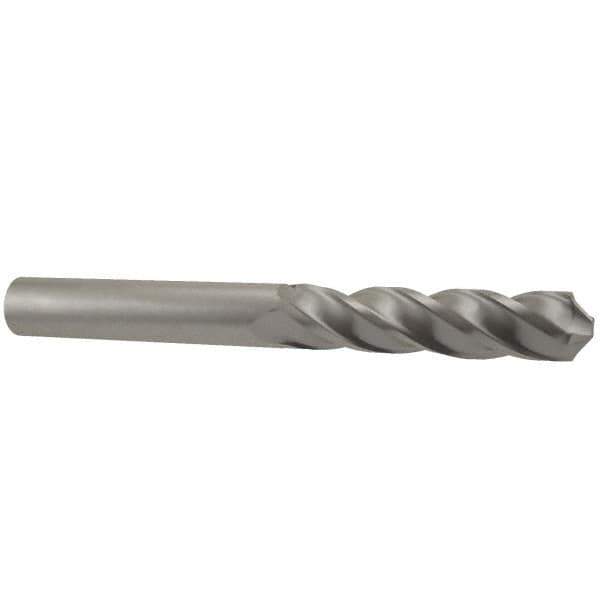 OSG - 1/2" Diam, 2" LOC, 4 Flute Solid Carbide Ball End Mill - Uncoated, Single End, 4" OAL, 1/2" Shank Diam, Spiral Flute - USA Tool & Supply