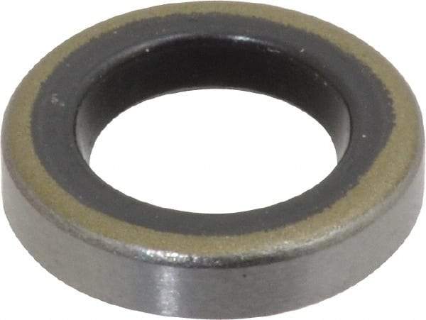Thomson Industries - 3/8" Diam, Steel Bearing Closed External Seal for Fixed Diameter Housings - 1/8" Wide x 0.629" Outside Diam - USA Tool & Supply