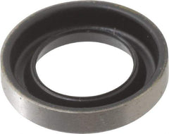 Thomson Industries - 3/8" Diam, Stainless Steel Bearing Closed External Seal for Fixed Diameter Housings - 1/8" Wide x 0.629" Outside Diam - USA Tool & Supply