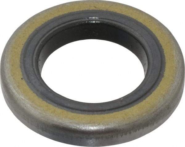 Thomson Industries - 1/2" Diam, Steel Bearing Closed External Seal for Fixed Diameter Housings - 1/8" Wide x 0.879" Outside Diam - USA Tool & Supply
