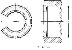 Thomson Industries - 30mm Shaft Diam, Open Multirac External Seal - USA Tool & Supply