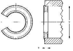 Thomson Industries - 16mm Shaft Diam, Open Multirac External Seal - USA Tool & Supply