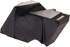 Kennametal - 2M300NG K Grade KC5025, 3mm Cutting Width Carbide Grooving Insert - 2.79mm Max Depth of Cut, Left Hand, 0.19mm Corner Radius, TiAlN Finish - USA Tool & Supply