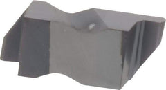 Kennametal - 3031NR Grade KC5010, 1.58mm Cutting Width Carbide Grooving Insert - 2.39mm Max Depth of Cut, Right Hand, 0.79mm Corner Radius, TiAlN Finish - USA Tool & Supply