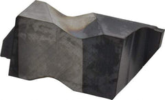 Kennametal - 3M100NG K Grade KC5025, 1mm Cutting Width Carbide Grooving Insert - 1.91mm Max Depth of Cut, Right Hand, 0.19mm Corner Radius, TiAlN Finish - USA Tool & Supply