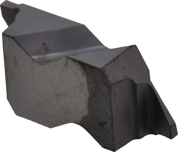 Kennametal - 2031NG K Grade KC5010, 0.79mm Cutting Width Carbide Grooving Insert - 1.27mm Max Depth of Cut, Left Hand, 0.09mm Corner Radius, TiAlN Finish - USA Tool & Supply
