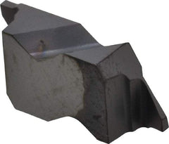 Kennametal - 2031NG K Grade KC5010, 0.79mm Cutting Width Carbide Grooving Insert - 1.27mm Max Depth of Cut, Left Hand, 0.09mm Corner Radius, TiAlN Finish - USA Tool & Supply