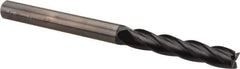 OSG - 5/16", 1-5/8" LOC, 5/16" Shank Diam, 4" OAL, 4 Flute, Solid Carbide Square End Mill - Single End, TiAlN Finish, Spiral Flute, 30° Helix, Centercutting, Right Hand Cut, Right Hand Flute, Series 484 - USA Tool & Supply