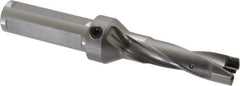 Kennametal - 20.64 to 21.14mm Diam, 3xD, 66mm Max Depth, 1" Shank Diam, 92.46mm Flute, 190.5mm OAL, Replaceable Tip Drill - KSEM0813 Insert, 3 Seat Size, Series KSEM - USA Tool & Supply