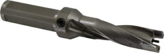 Kennametal - 23.81 to 24mm Diam, 3xD, 72mm Max Depth, 1" Shank Diam, 100.58mm Flute, 196.85mm OAL, Replaceable Tip Drill - KSEM0938 Insert, 4 Seat Size, Series KSEM - USA Tool & Supply