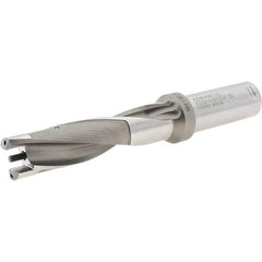 Kennametal - 36.53 to 37.51mm Diam, 3xD, 111mm Max Depth, 1-1/2" Shank Diam, 171.96mm Flute, 285.75mm OAL, Replaceable Tip Drill - KSEM1438 Insert, 10 Seat Size, Series KSEM - USA Tool & Supply
