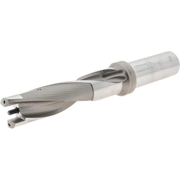 Kennametal - 38.1 to 39.1mm Diam, 3xD, 117.09mm Max Depth, 1-1/2" Shank Diam, 178.05mm Flute, 292.1mm OAL, Replaceable Tip Drill - KSEM1500 Insert, 10 Seat Size, Series KSEM - USA Tool & Supply