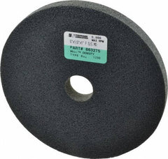 Standard Abrasives - 6" Diam, 1/2" Face Width, 1" Center Hole, Fine Grade, Silicon Carbide Deburring Wheel - Unitized, Soft/Medium Density 6 Grade, 6,000 RPM - USA Tool & Supply