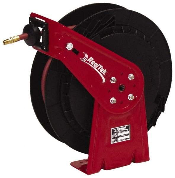 Reelcraft - 50' Spring Retractable Hose Reel - 300 psi, Hose Included - USA Tool & Supply