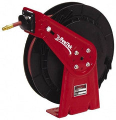 Reelcraft - 35' Spring Retractable Hose Reel - 1,000 psi, Hose Included - USA Tool & Supply