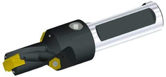 Kennametal - 25.4 to 25.9mm Diam, 8xD, 203.2mm Max Depth, 1-1/4" Shank Diam, 228.76mm Flute, 327.03mm OAL, Replaceable Tip Drill - KSEM1000 Insert, 5 Seat Size, Series KSEM - USA Tool & Supply