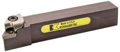 Kennametal - CKJN, Right Hand Cut, 3° Lead Angle, 25mm Shank Height x 25mm Shank Width, Negative Rake Indexable Turning Toolholder - 150mm OAL, KNUX1604.. Insert Compatibility, Series Kendex - USA Tool & Supply