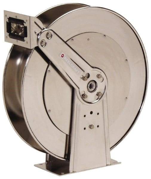 Reelcraft - 50' Spring Retractable Hose Reel - 1,250 psi, Hose Not Included - USA Tool & Supply