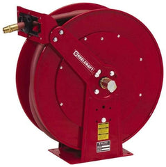 Reelcraft - 75' Spring Retractable Hose Reel - 250 psi, Hose Included - USA Tool & Supply