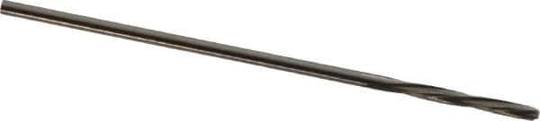 Magafor - #63 Solid Carbide 4 Flute Chucking Reamer - Spiral Flute, 0.037" Straight Shank, 9/32" Flute Length, 1-5/16" OAL - USA Tool & Supply