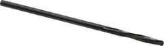 Magafor - #53 Solid Carbide 4 Flute Chucking Reamer - Spiral Flute, 0.0594" Straight Shank, 25/64" Flute Length, 1-9/16" OAL - USA Tool & Supply
