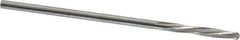 Magafor - 1.5291mm Solid Carbide 4 Flute Chucking Reamer - Spiral Flute, 0.0602" Straight Shank, 25/64" Flute Length, 1-9/16" OAL - USA Tool & Supply