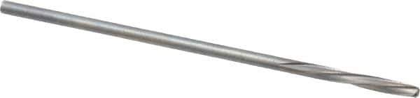 Magafor - 1/16" Solid Carbide 4 Flute Chucking Reamer - Spiral Flute, 1/16" Straight Shank, 7/16" Flute Length, 1-31/32" OAL - USA Tool & Supply