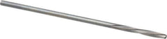 Magafor - 1/16" Solid Carbide 4 Flute Chucking Reamer - Spiral Flute, 1/16" Straight Shank, 7/16" Flute Length, 1-31/32" OAL - USA Tool & Supply