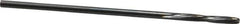 Magafor - 1.6002mm Solid Carbide 4 Flute Chucking Reamer - Spiral Flute, 1/16" Straight Shank, 7/16" Flute Length, 43mm OAL - USA Tool & Supply