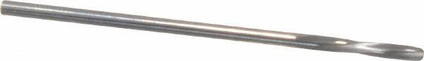 Magafor - 1.8288mm Solid Carbide 4 Flute Chucking Reamer - Spiral Flute, 0.072" Straight Shank, 7/16" Flute Length, 1-31/32" OAL - USA Tool & Supply